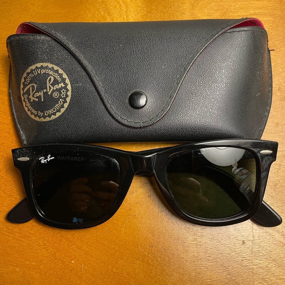B&L Ray Ban Wayfarer Black